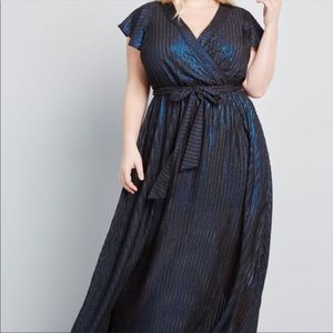 ModCloth L Your Time to Shine Maxi Dress